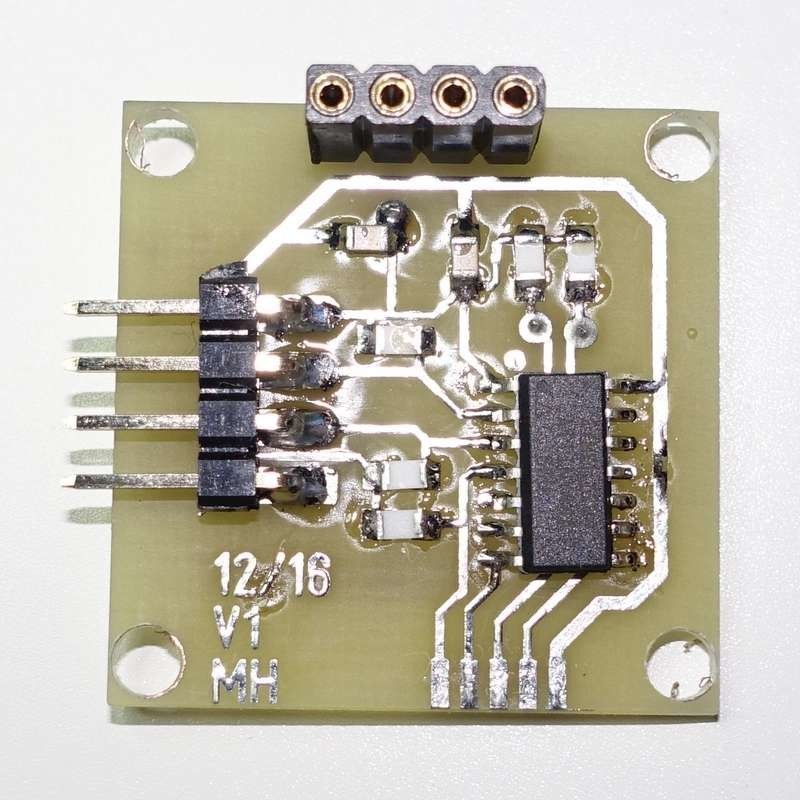 اسکنر I2C مجهز به صفحه نمایش 0.96 اینچی و پردازنده ATtiny44