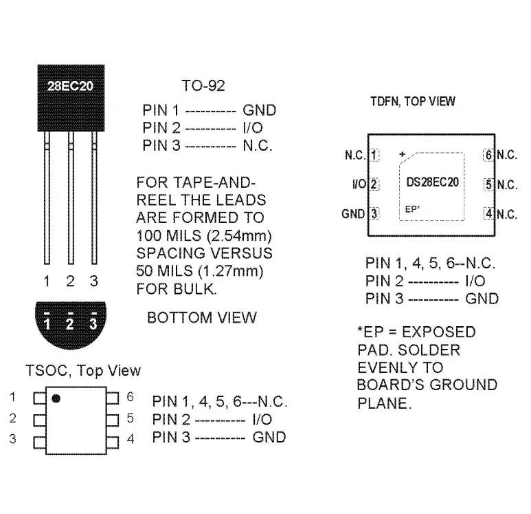 20Kbit- 1wire EEPROM