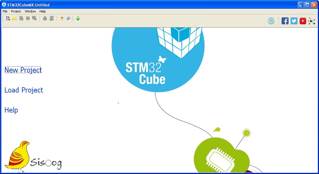 محیط نرم افزار CubeMx برای میکروکنترلر STM32