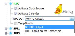 تنظیمات RTC برای میکروکنترلر STM32