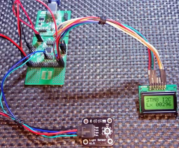 I2C with BH1750