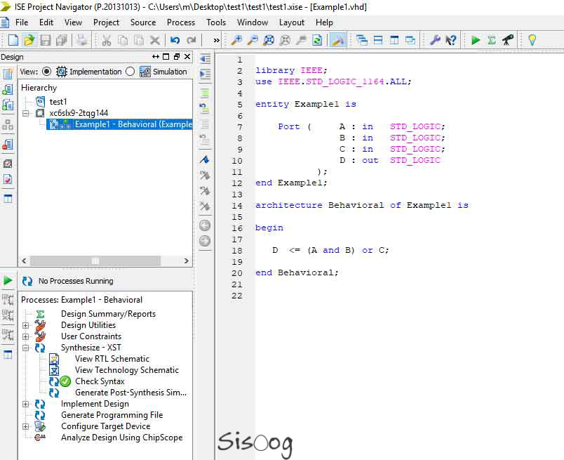 نرم‌افزار ISE و زبان VHDL | آموزش FPGA قسمت سوم