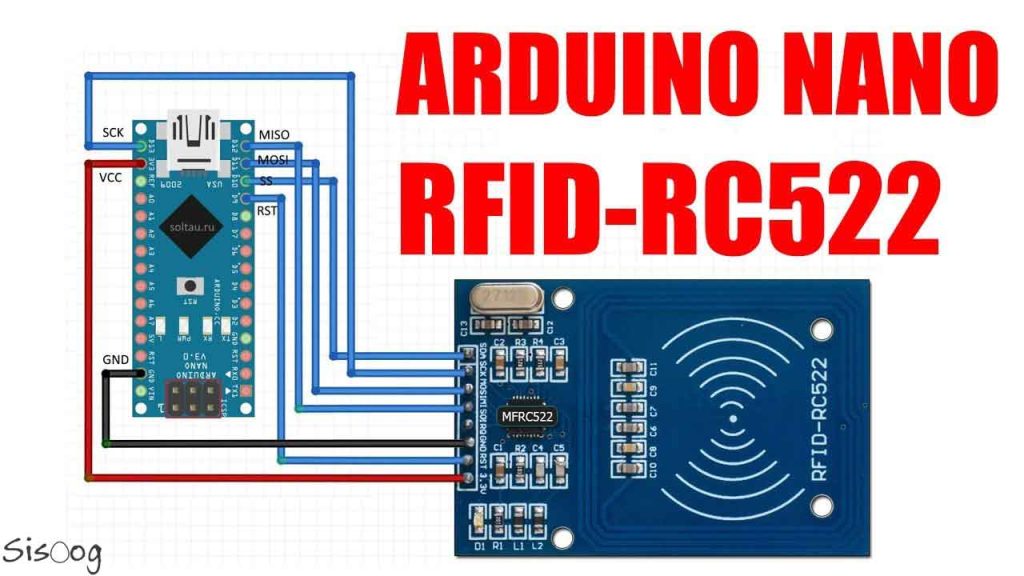 راه‌‌اندازی RC522 با اردوینو