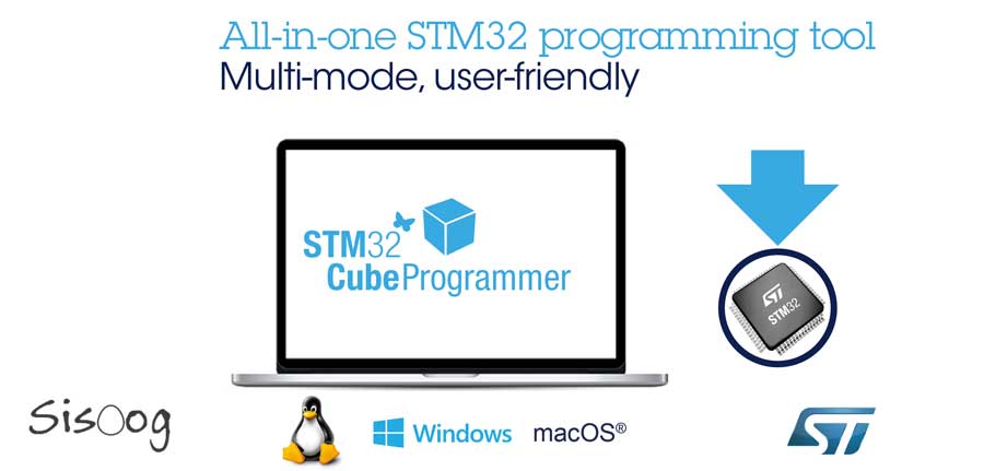 دانلود نرم‌افزار STM32CubeProgrammer نسخه 2.9.0