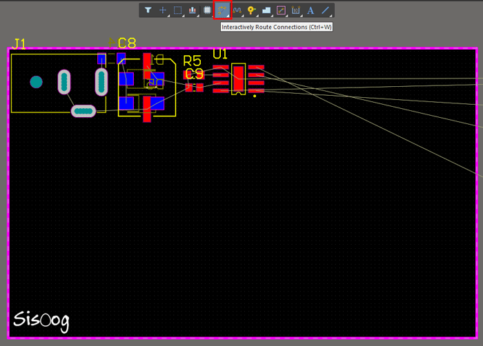 ترک کشی در محیط PCB آلتیوم دیزاینر 18