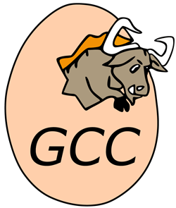 لوگو کامپایلر GCC برای زبان C/C++