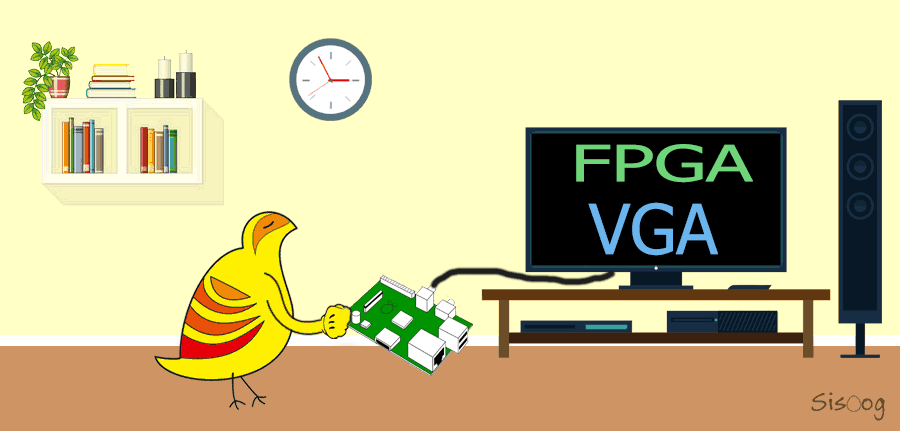 راه اندازی VGA با FPGA