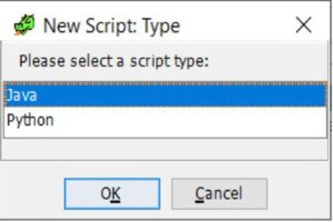 script type selector