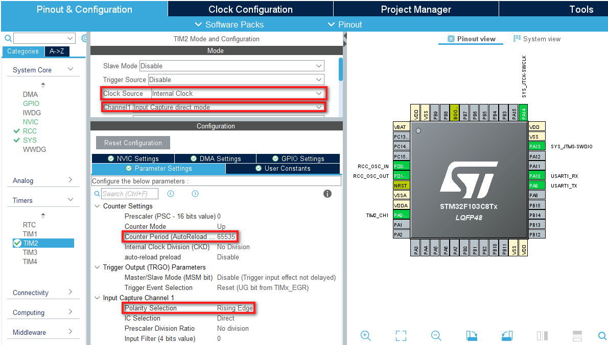 حالت‌ Input capture و حالت Output compare در تایمر | قسمت 13 آموزش STM32 با توابع HAL