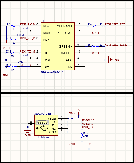 v3s schematic lan usb