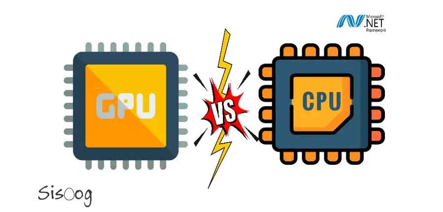 مقایسه پیاده سازی با CPU و GPU با منابع دات نت