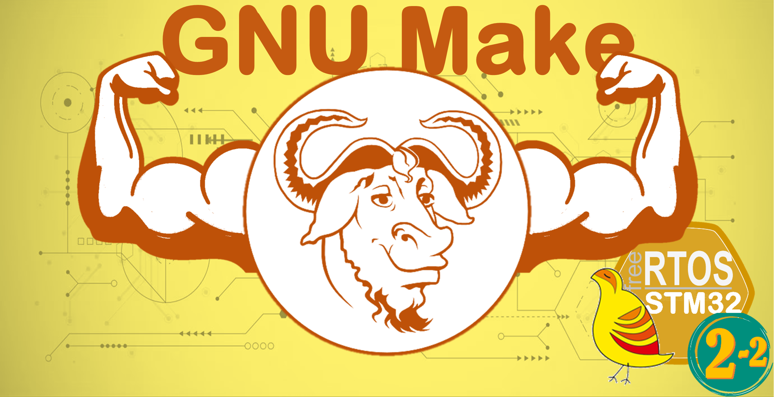 آموزش RTOS با STM32 قسمت 2:ابزار GNU Make-متغیرها