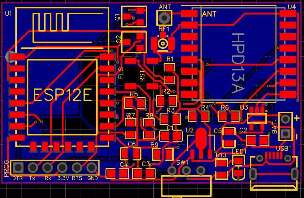 PCB گیرنده