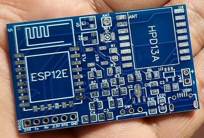 PCB فرستنده ردیاب GPS LoRa