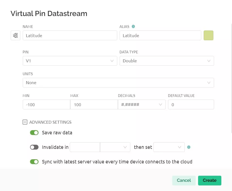 دیتا استریم Latitude