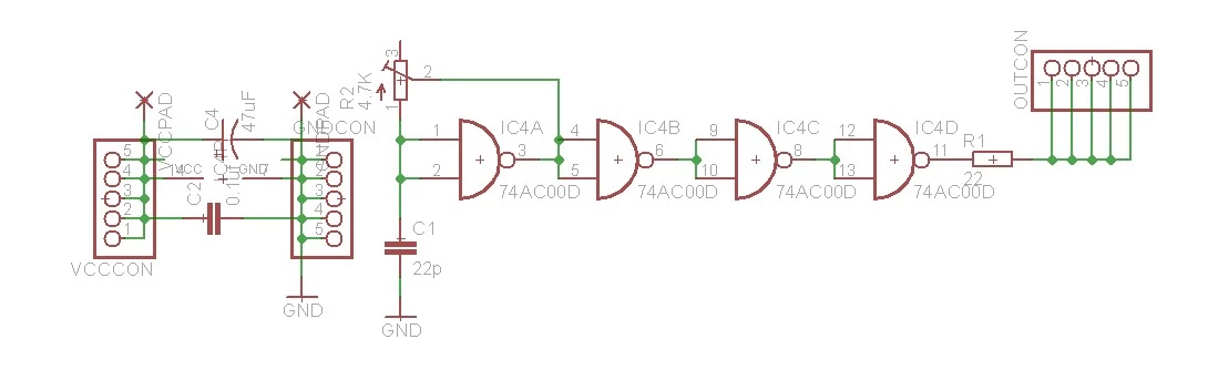 آورکلاک کردن آردوینو با نیتروژن مایع و رسیدن به فرکانس 65.3 مگاهرتز 6 شماتیک مدار