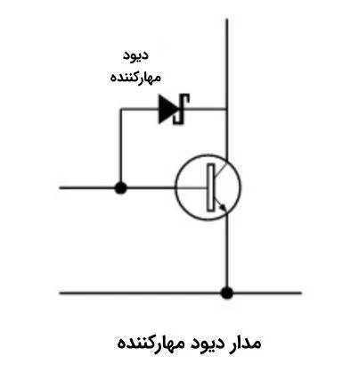 دیود شاتکی به‌عنوان مدار مهارکننده