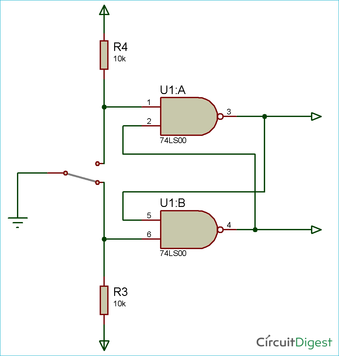 مدار با گیت NAND