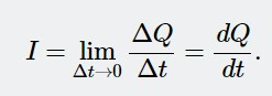 فرمول جریان لحظه‌ای در مدار