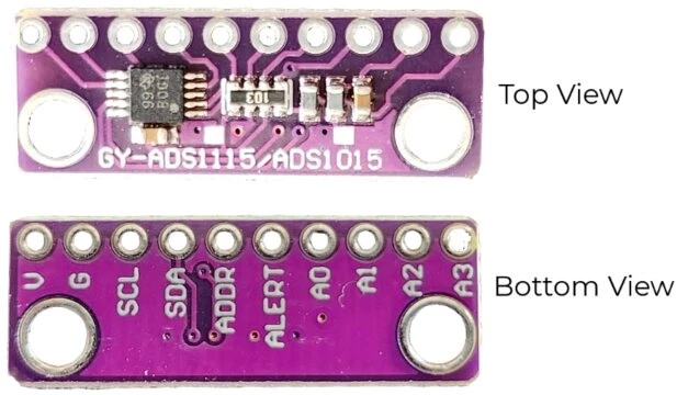 ماژول یا بریک‌اوت برد ADS1115