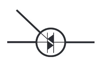 نماد شماتیک ترایاک (triac)