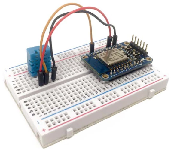 خواندن داده‌های یک سنسور دیجیتال با ESP8266