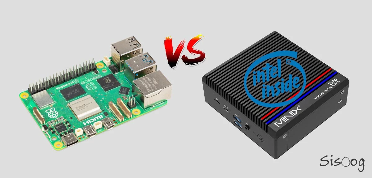 مقایسه Raspberry Pi 5 و Intel N100 mini PC – خرید کدوم منطقیه؟!