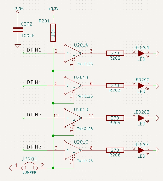 نمونه شماتیک مورد استفاده برای ساخت pcb