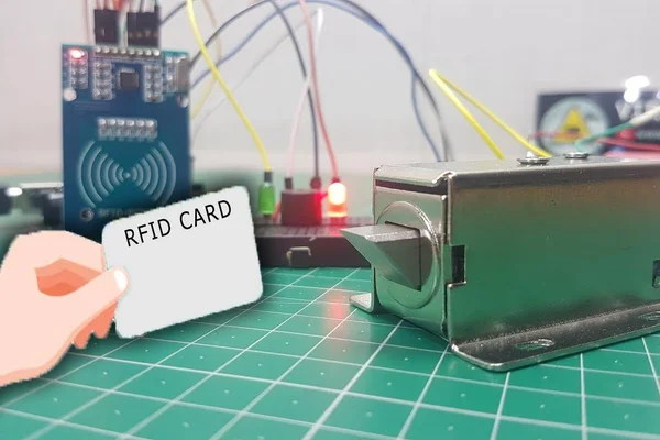 آموزش ساخت دربازکن RFID با آردوینو