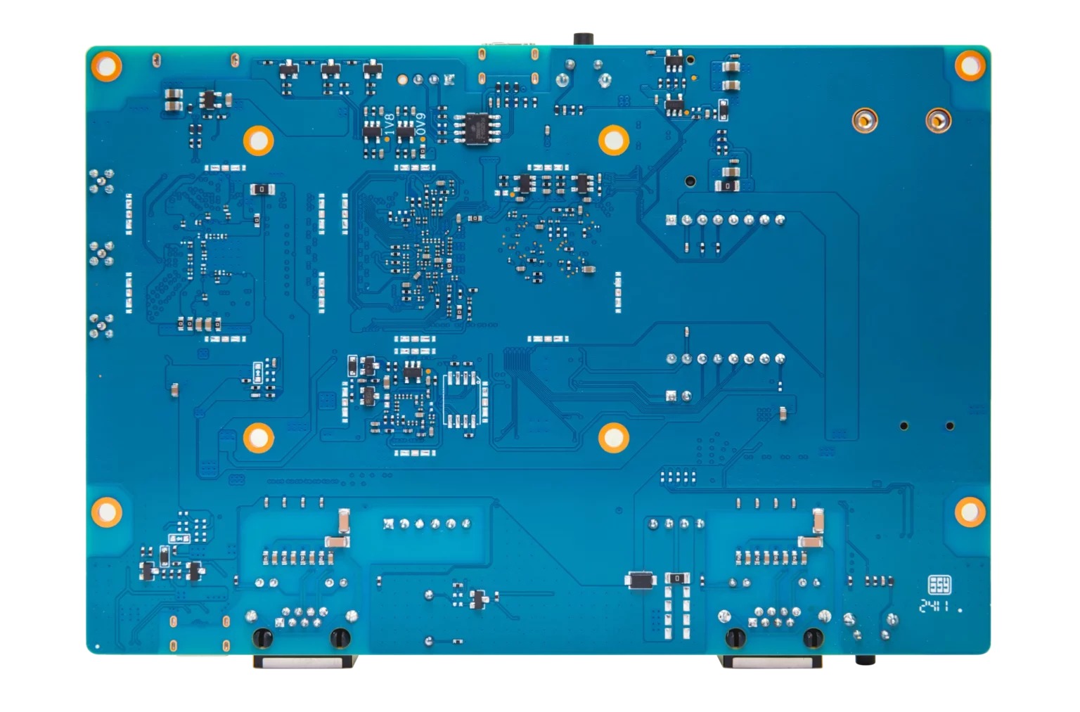 قسمت زیرین برد Banana-pi OpenWrt