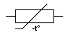 نماد ترمیستور NTC
