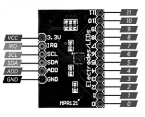 ماژول سنسور MPR121