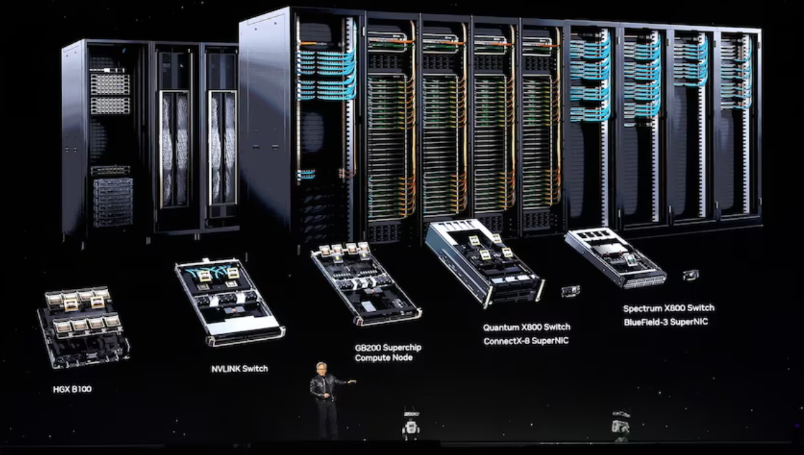 پلتفرم بلک‌ول که اخیراً توسط انویدیا برای مراکز داده هوش مصنوعی راه‌اندازی شده است، ۱.۲ تن وزن دارد. (منبع: انویدیا)