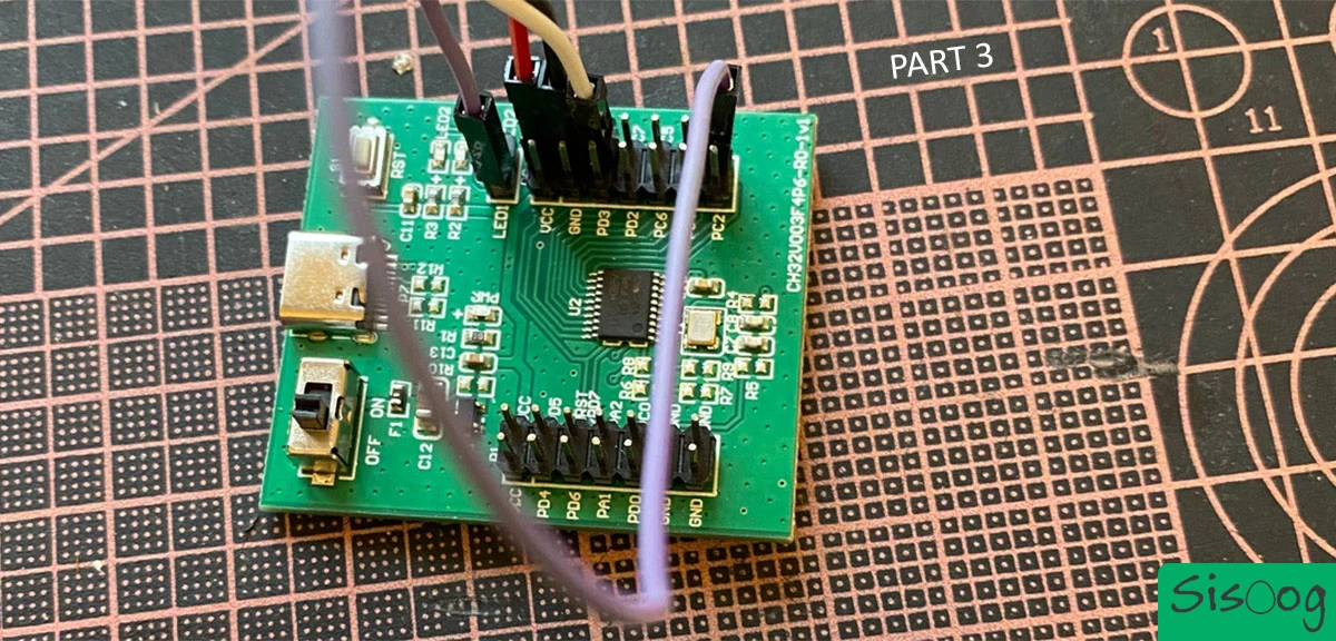 آموزش میکروکنترلر CH32 قسمت سوم