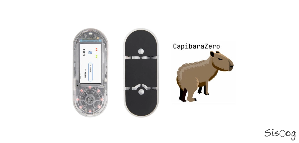 CapibaraZero firmware: جایگزین‌ ارزان‌قیمت Flipper Zero