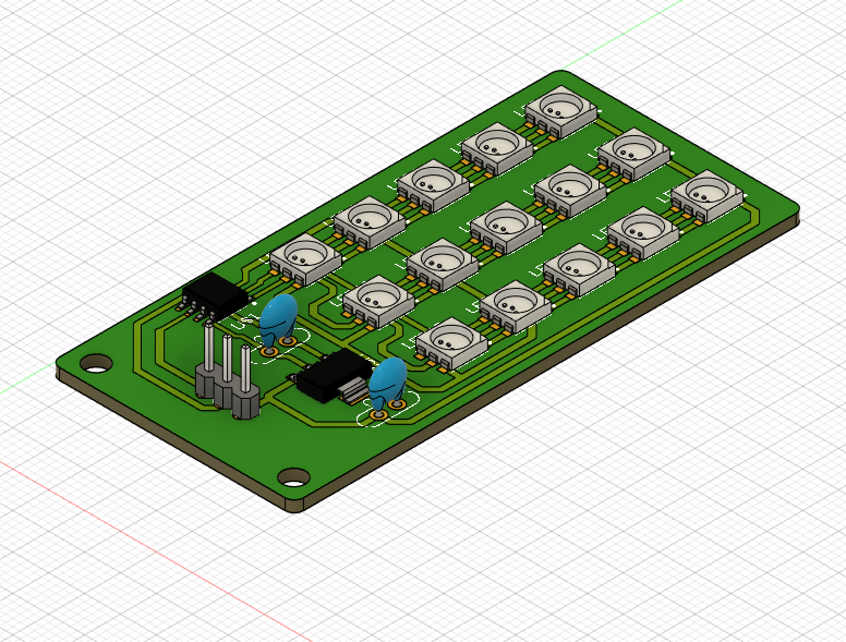 شکل سه بعدی PCB مدار