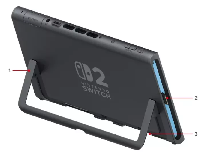اسلات کارت حافظهNintendo-Switch-2-microSD