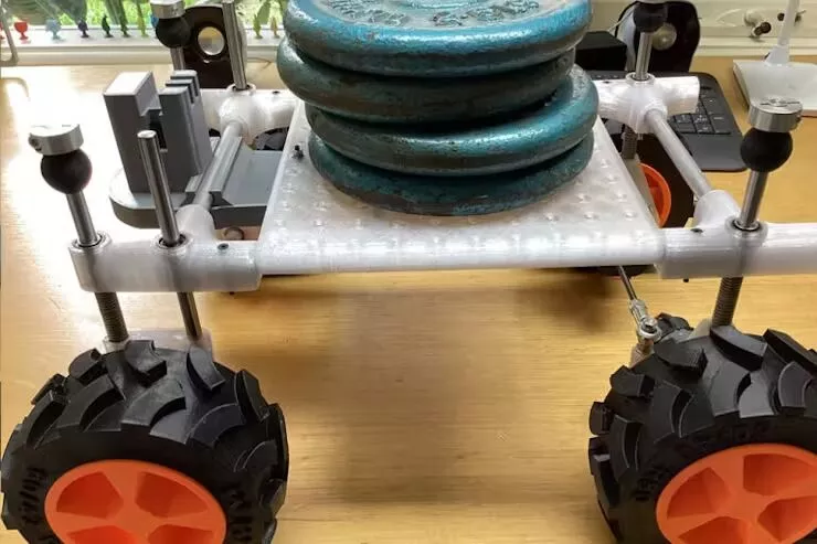 سیستم تعلیق و فرمان roverling mk2