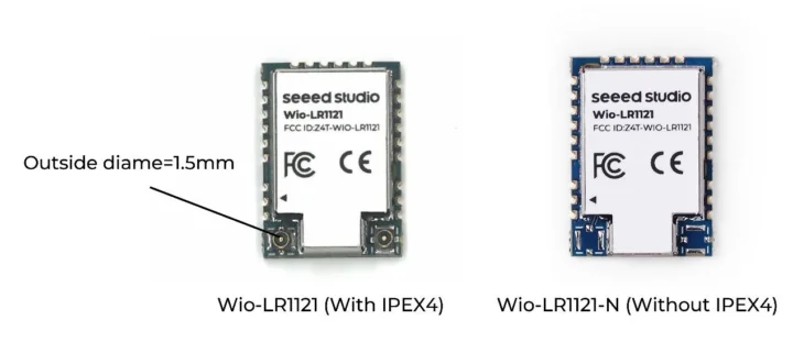 LR1121-modue-IPEX4-connector-or-not