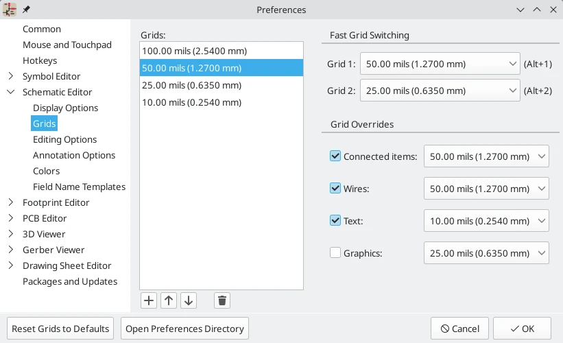,ویرایش Grids