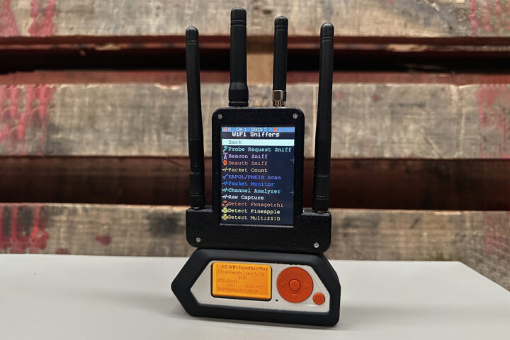 Maraude مبتنی بر ESP32 با طراحی دوکاناله
