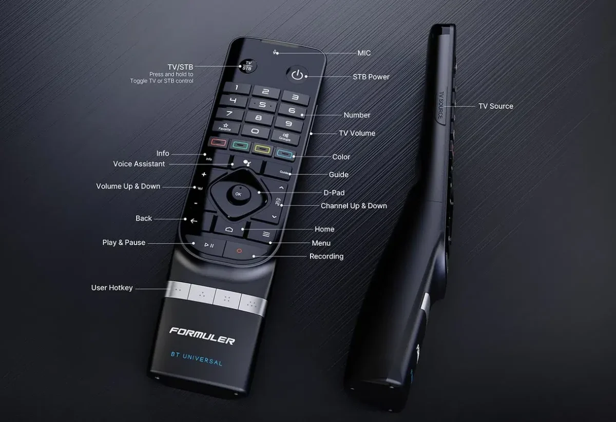 کنترل از راه دور صوتی بلوتوث فرمولر GTV-BT3