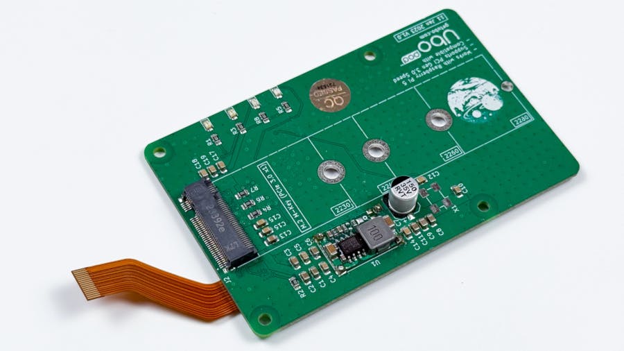 اَداپتور متن‌باز M.2 PCIe برای Raspberry Pi 5 – پروژه Ubo Pod