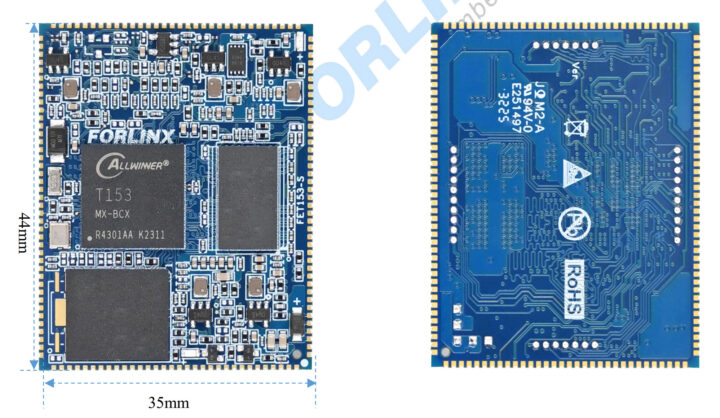 ابعاد FET153-S-SoM