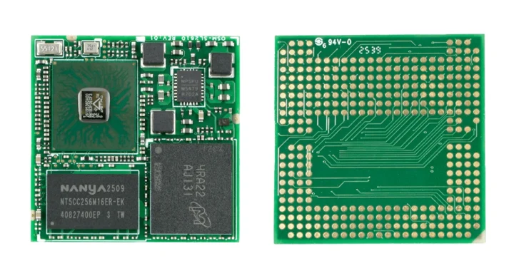 TechNexion ماژولهای SO‑DIMM و OSM مبتنی بر Synaptics SL2610 را رونمایی کرد 3 ماژول پردازنده SL2610 OSM