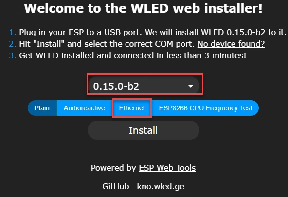 WLED-installation-Ethernet