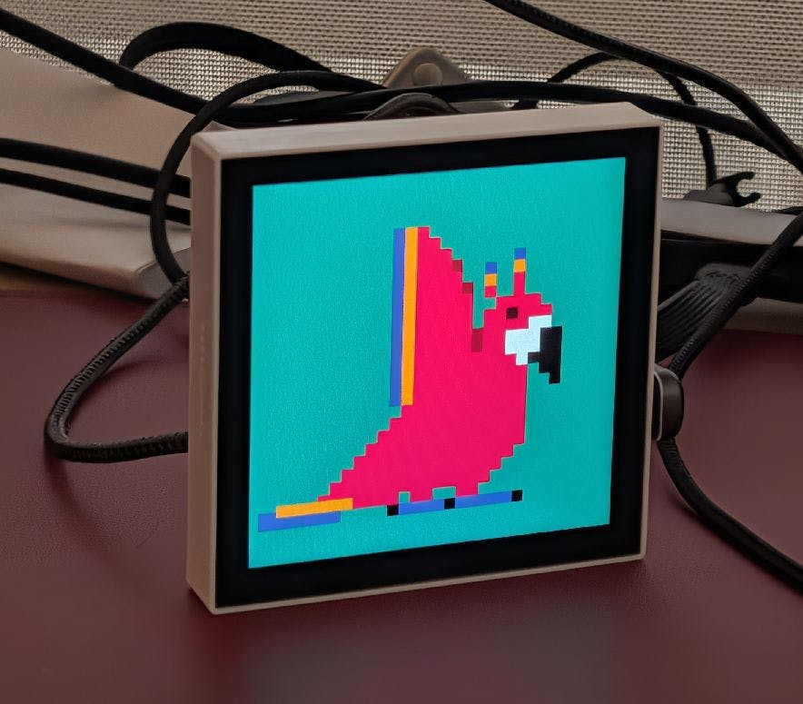 قاب دیجیتال Pixel Pea؛ نمایش پیکسلآرت فقط با یک برد ESP32! 1 قاب دیجیتال Pixel Pea؛ نمایش پیکسلآرت فقط با یک برد ESP32!