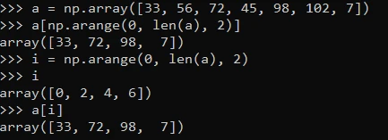 انواع indexing آرایه در پایتون 13 انواع indexing آرایه در پایتون