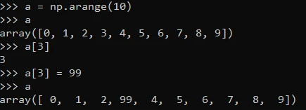 انواع indexing آرایه در پایتون 2 انواع indexing آرایه در پایتون