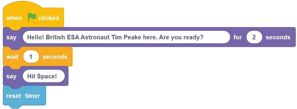پروژه آموزش ساخت بازی تایمر فضانورد در Scratch 10 پروژه آموزش ساخت بازی تایمر فضانورد در Scratch